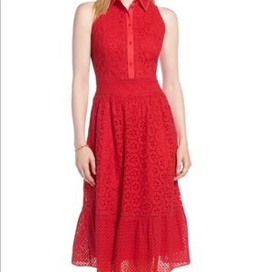 Sleeveless retro-inspired dress